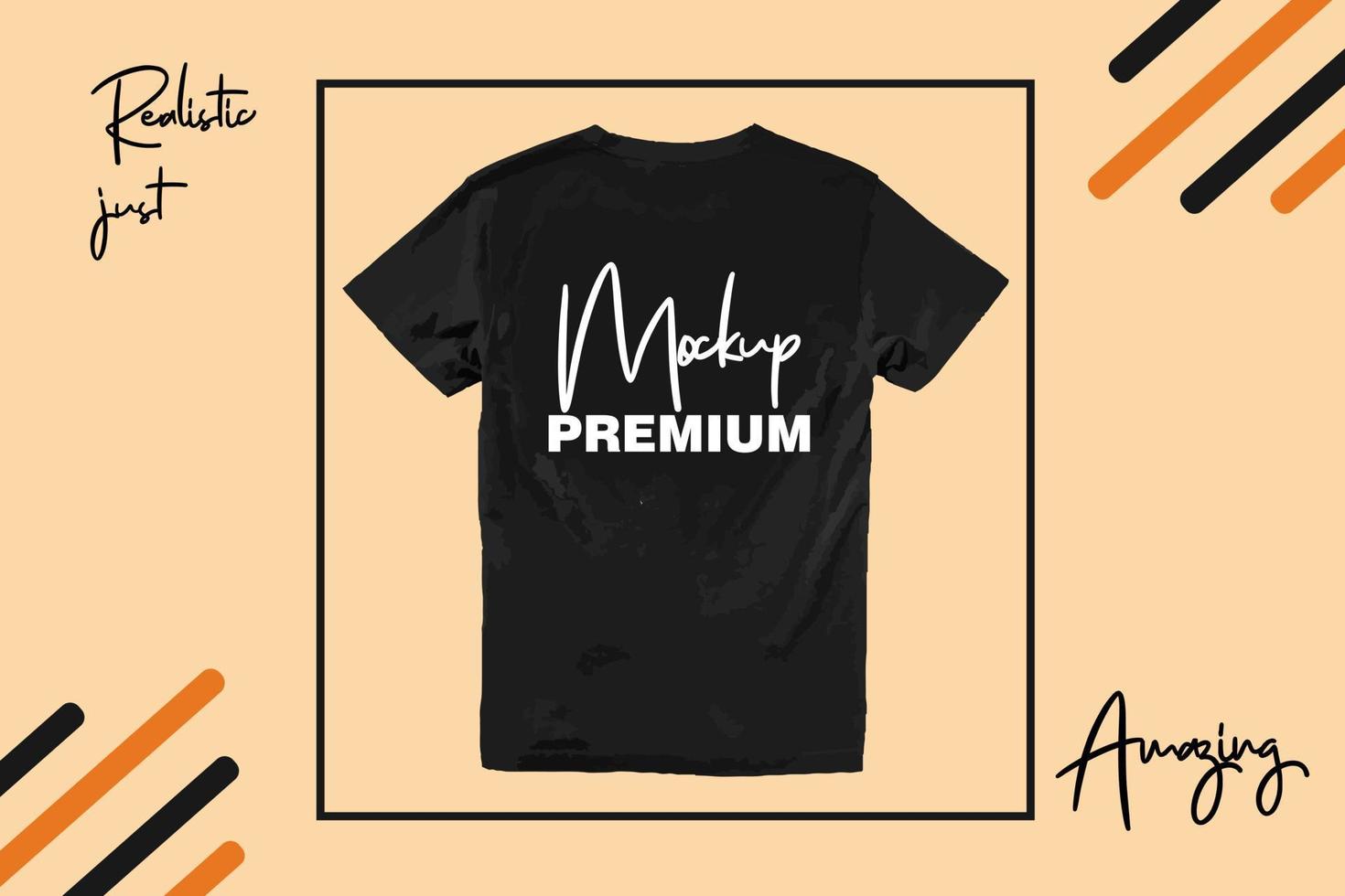 black t shirt mockup t shirt mockup vector