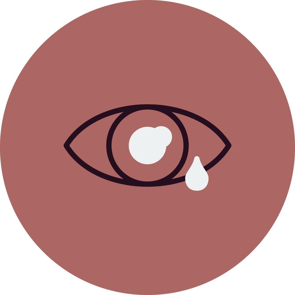 icono de vector de ojo