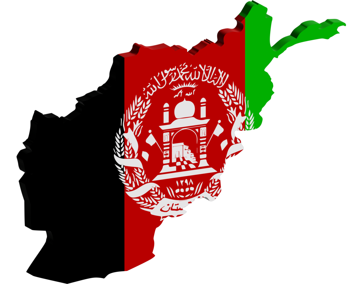 afghanistan regione 3d png