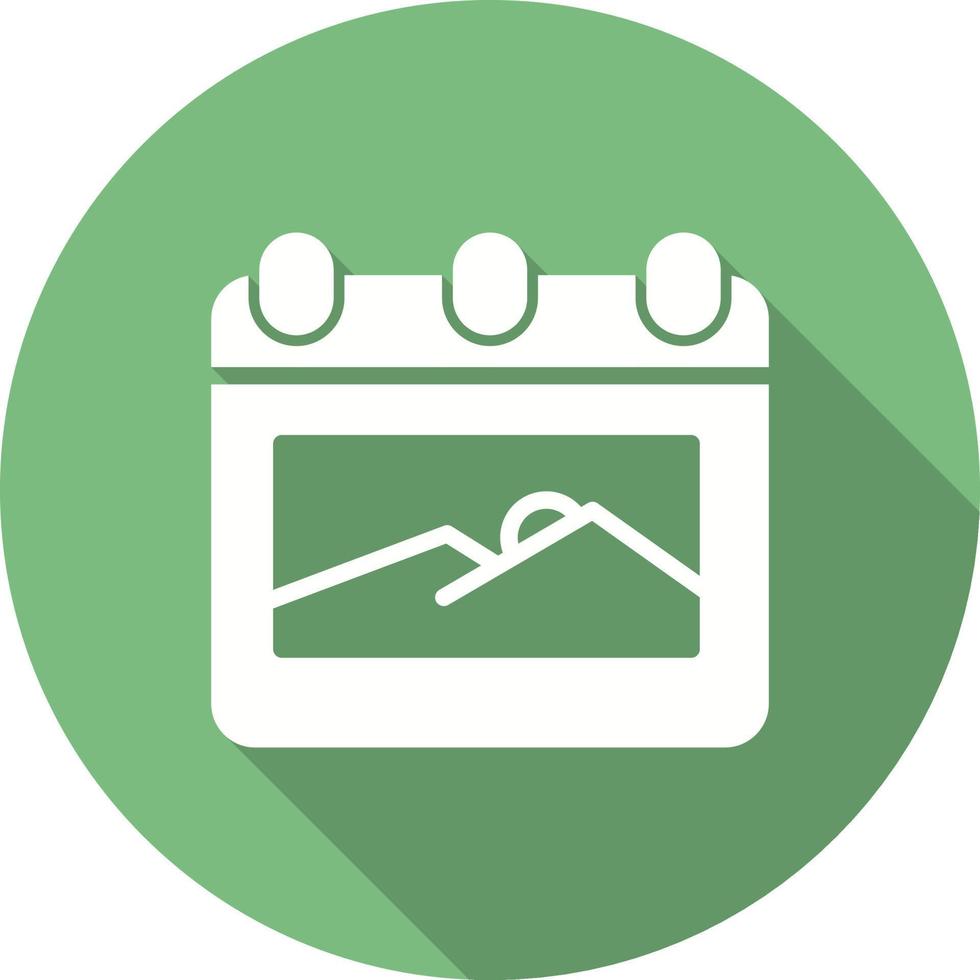 Wall Calendar Vector Icon