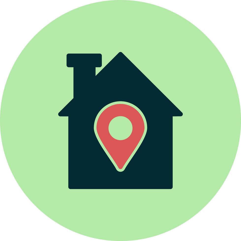 Home Location Vector Icon