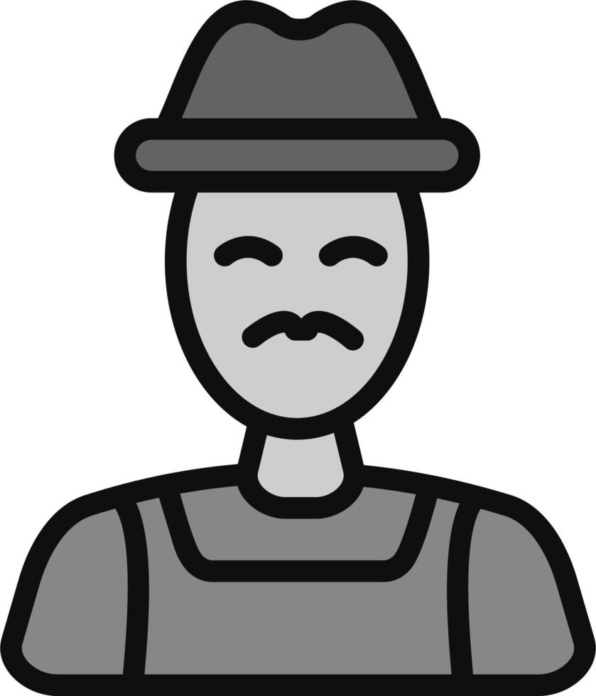 Farmer Vector Icon