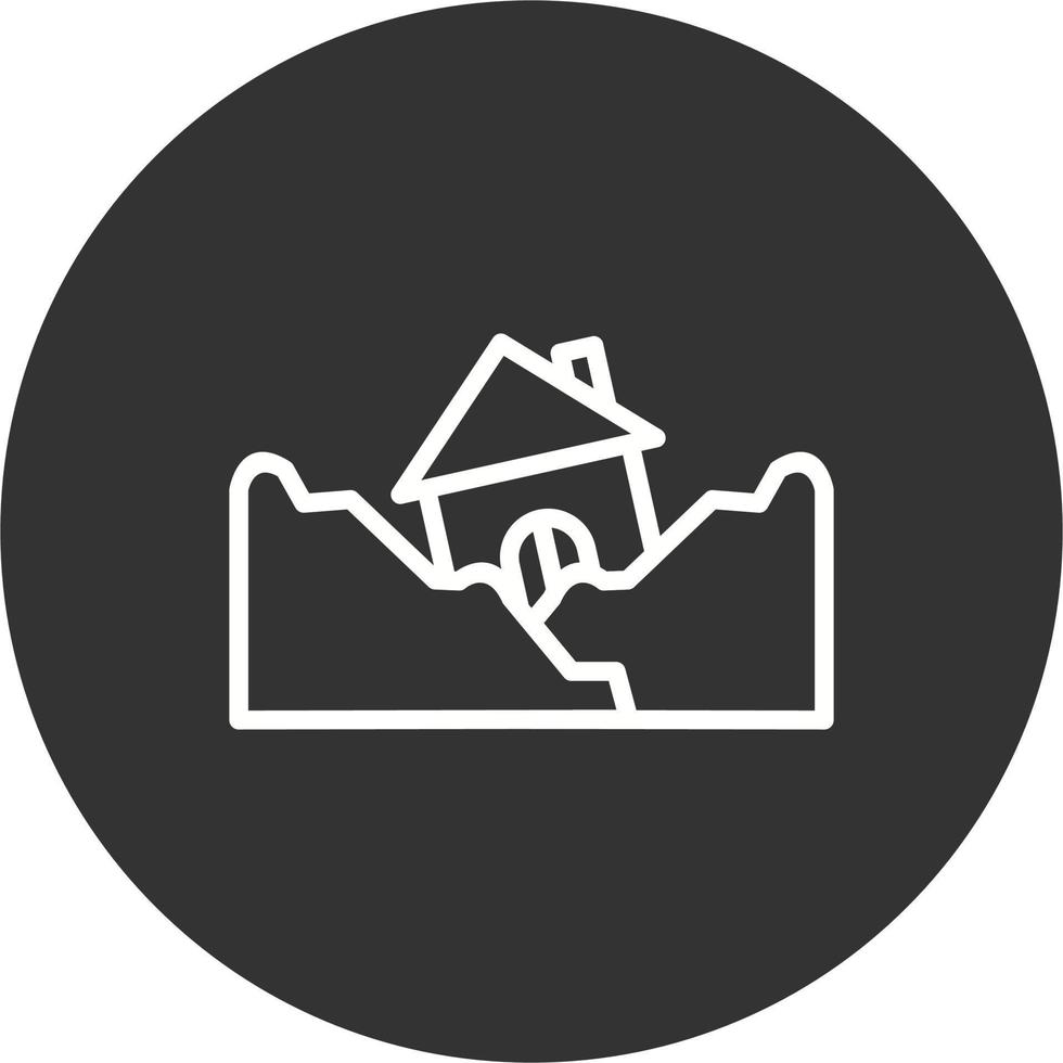 Earthquake Vector Icon