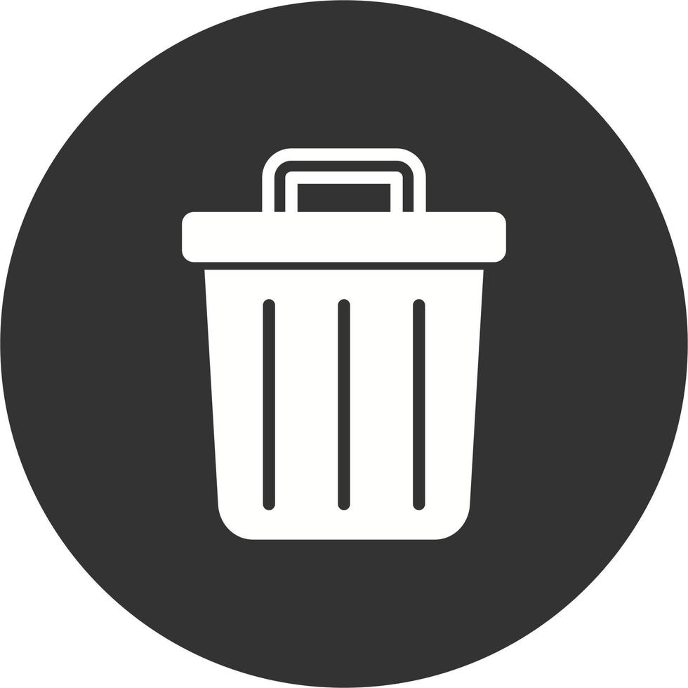 Trash Bin Vector Icon