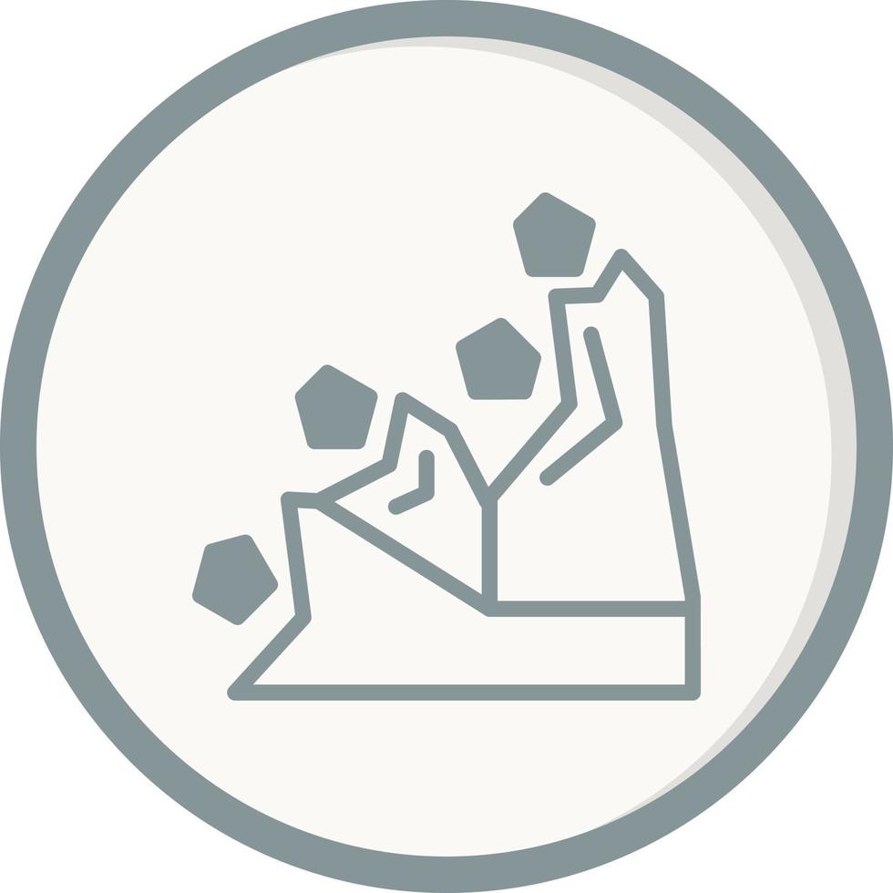 Landslide Vector Icon