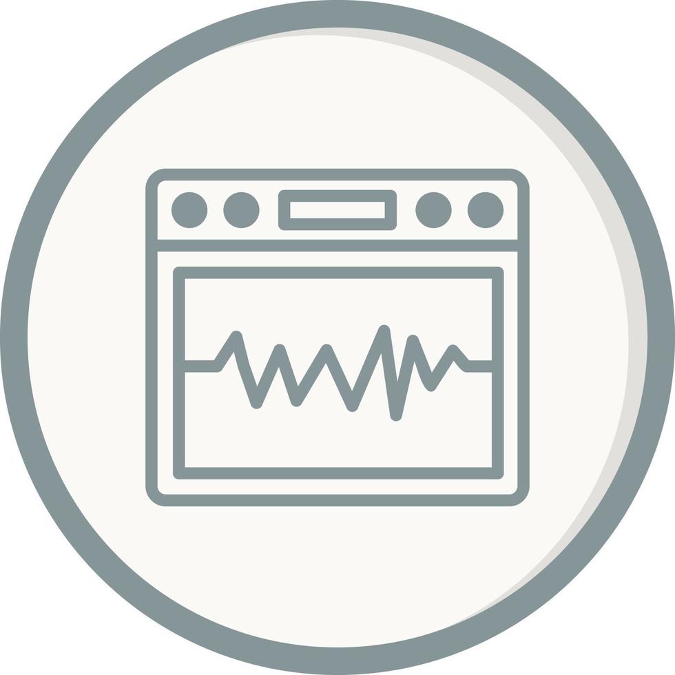 Seismograph Vector Icon