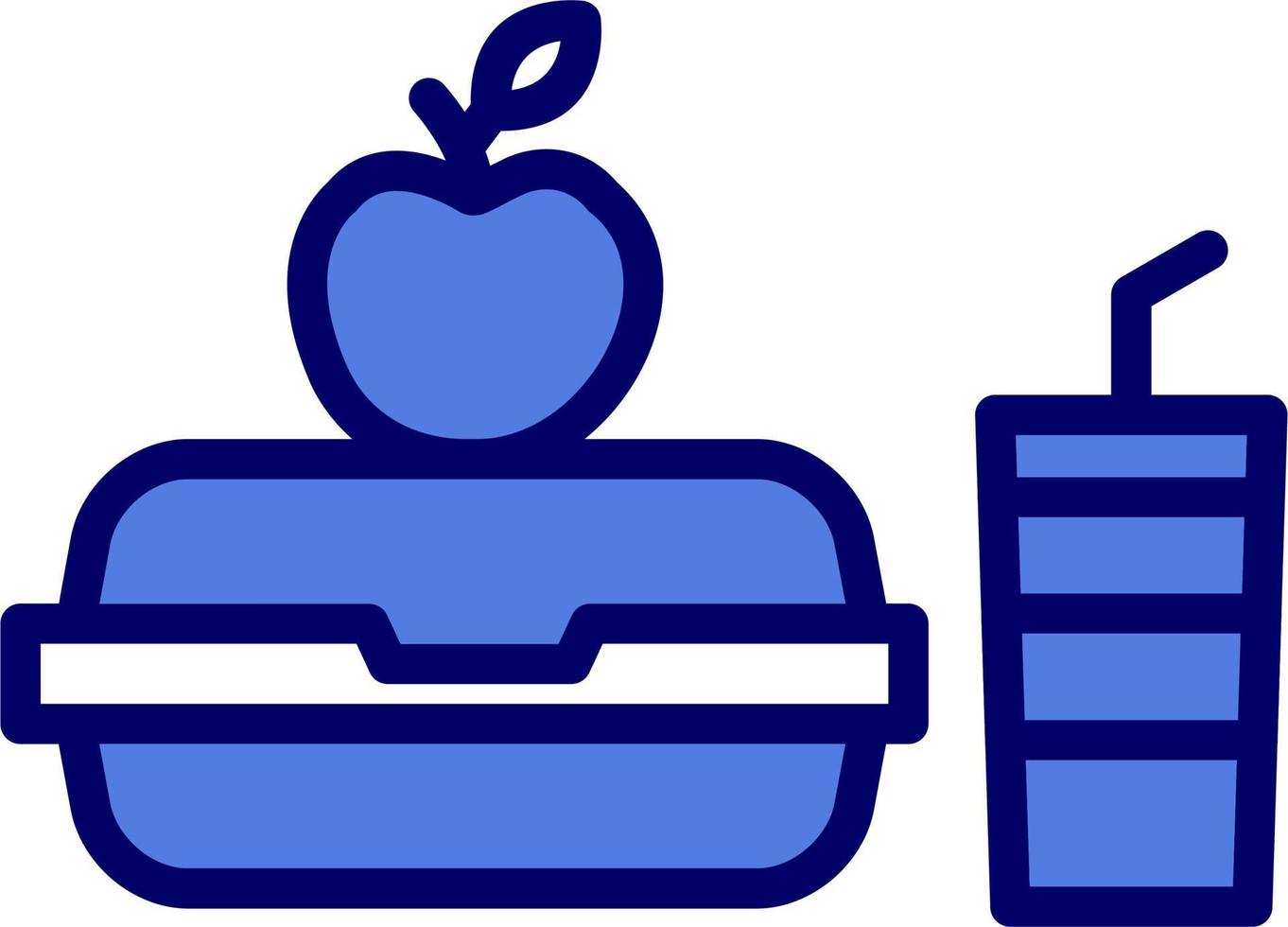 Lunch Box Vector Icon