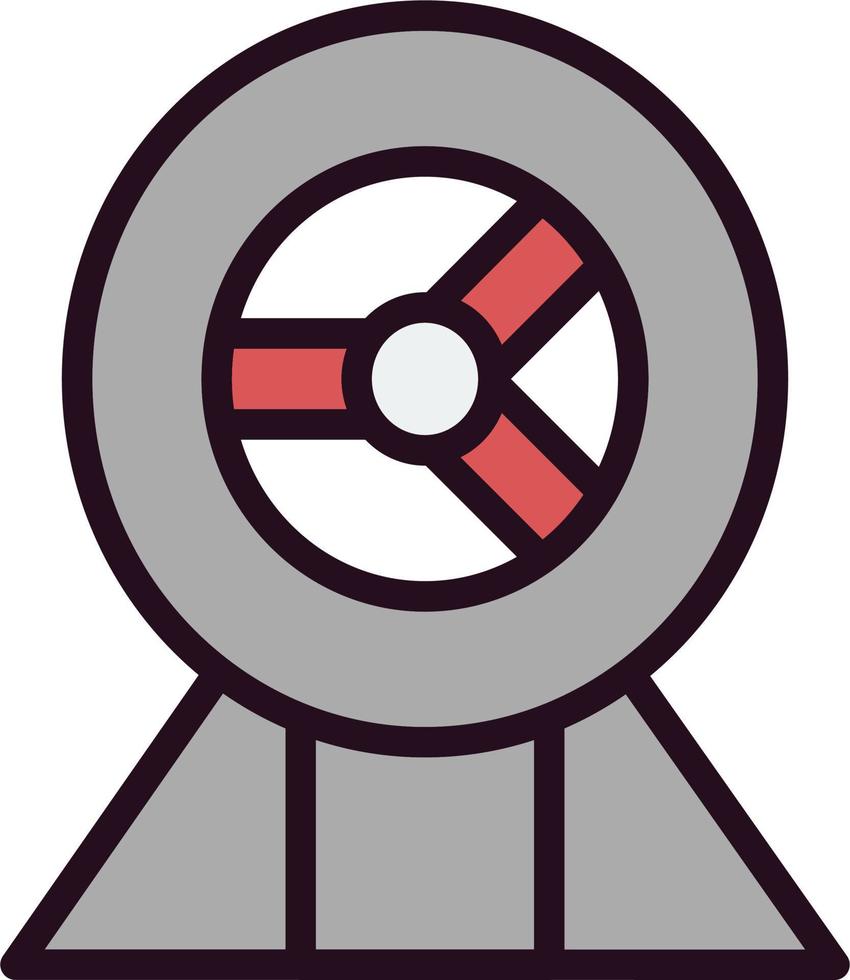 Hamster Wheel Vector Icon