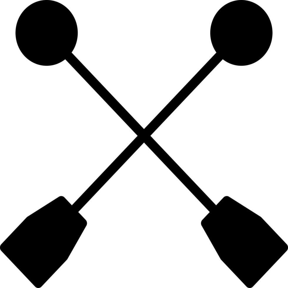 Paddles Vector Icon