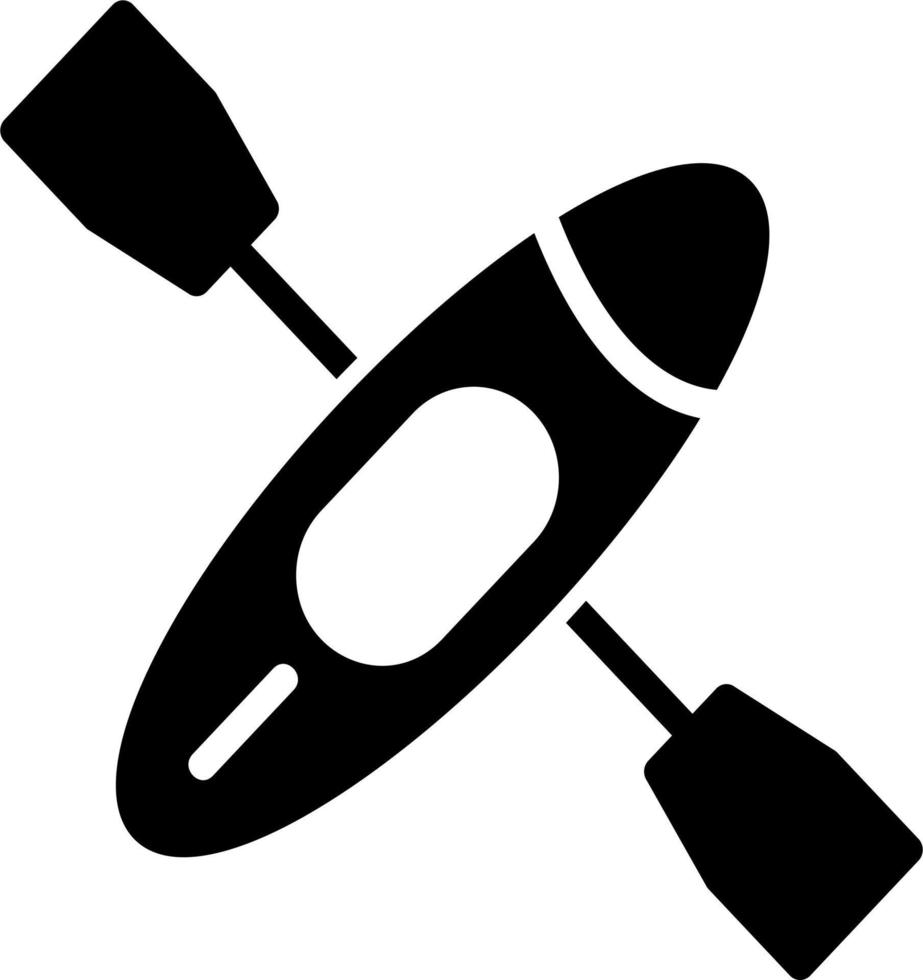 Kayak Vector Icon