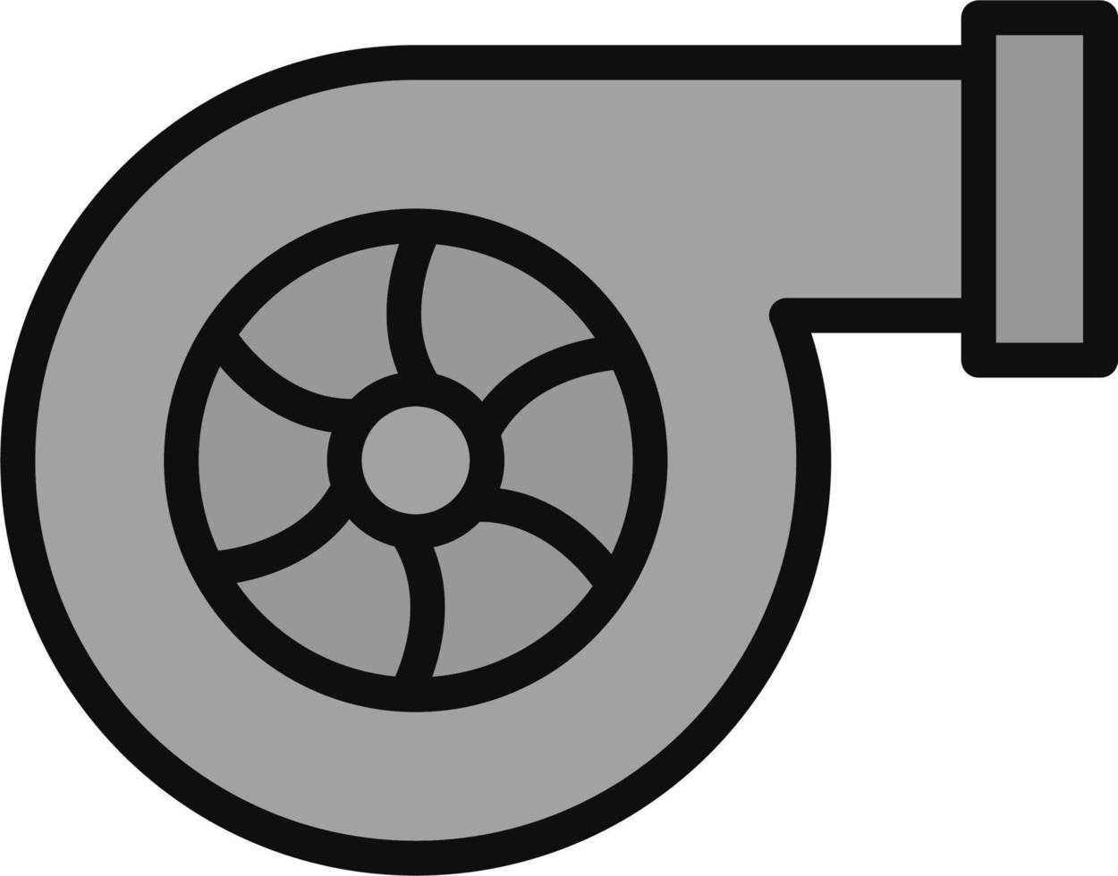 icono de vector de turbina