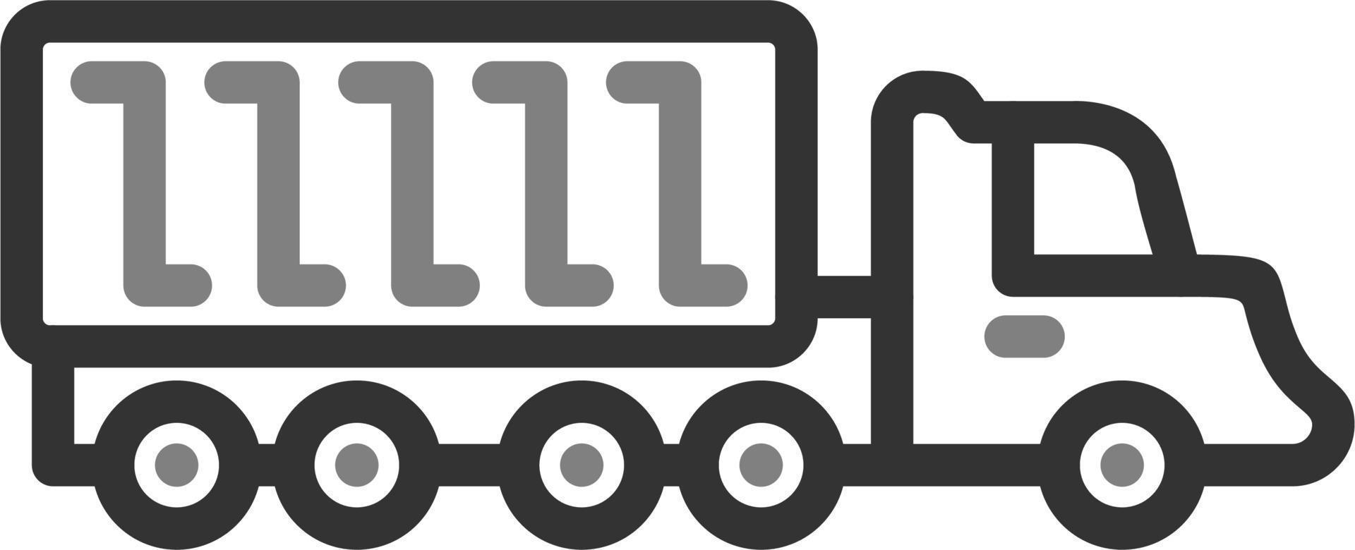 Cargo Truck Vector Icon