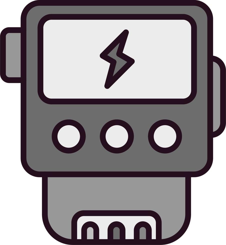 Electric meter Vector Icon