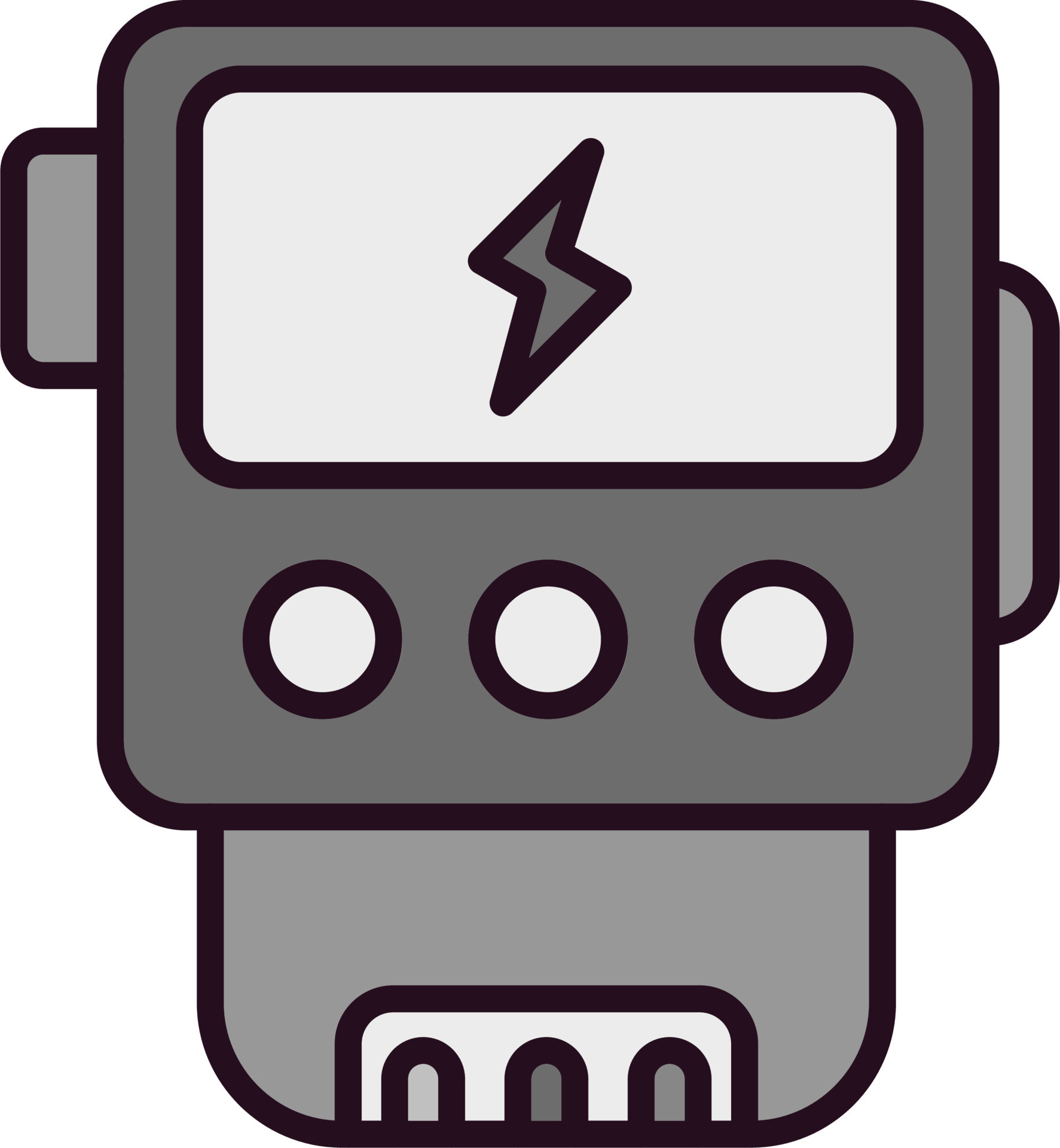 Electric meter Vector Icon 19809113 Vector Art at Vecteezy