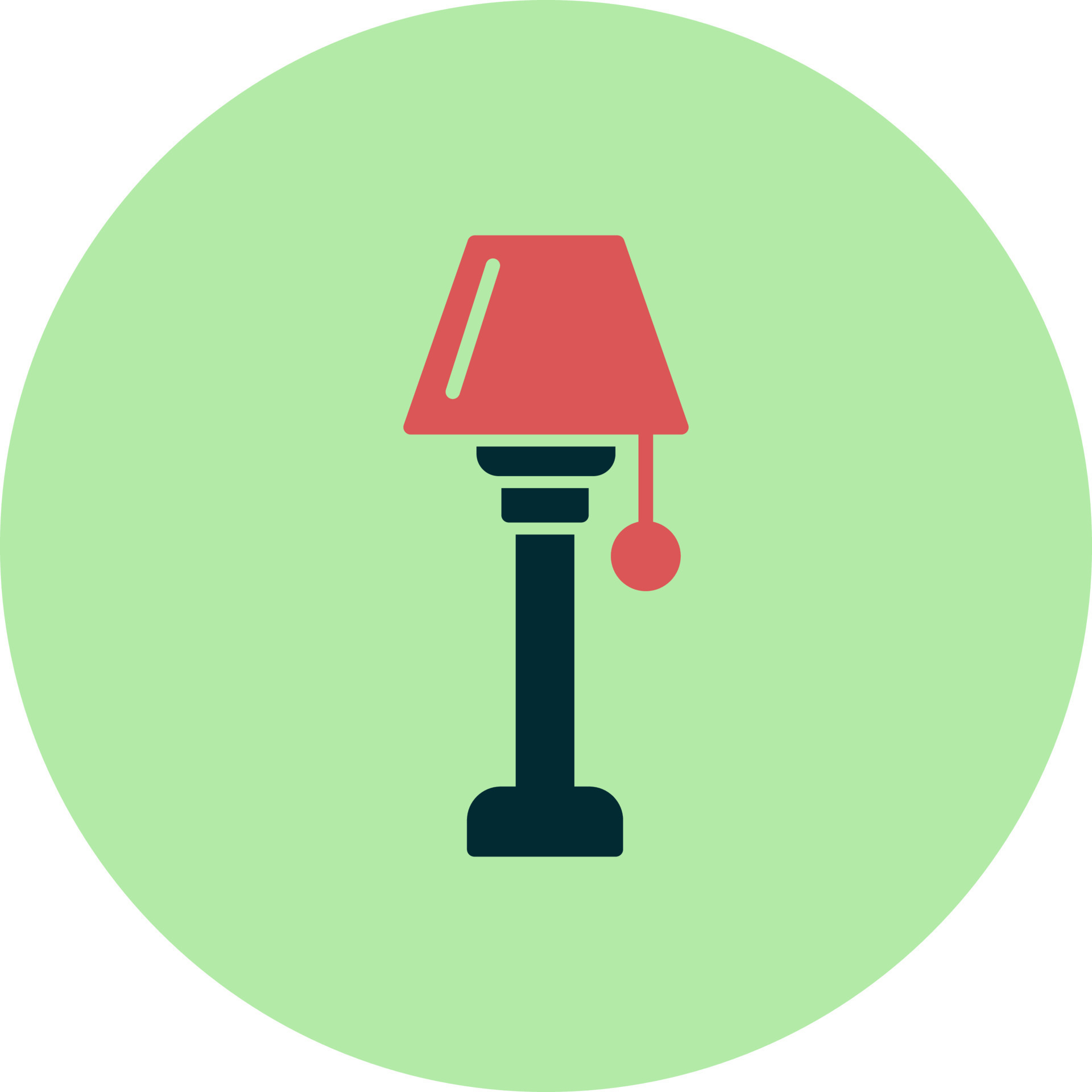 Floor lamp Vector Icon 19809228 Vector Art at Vecteezy