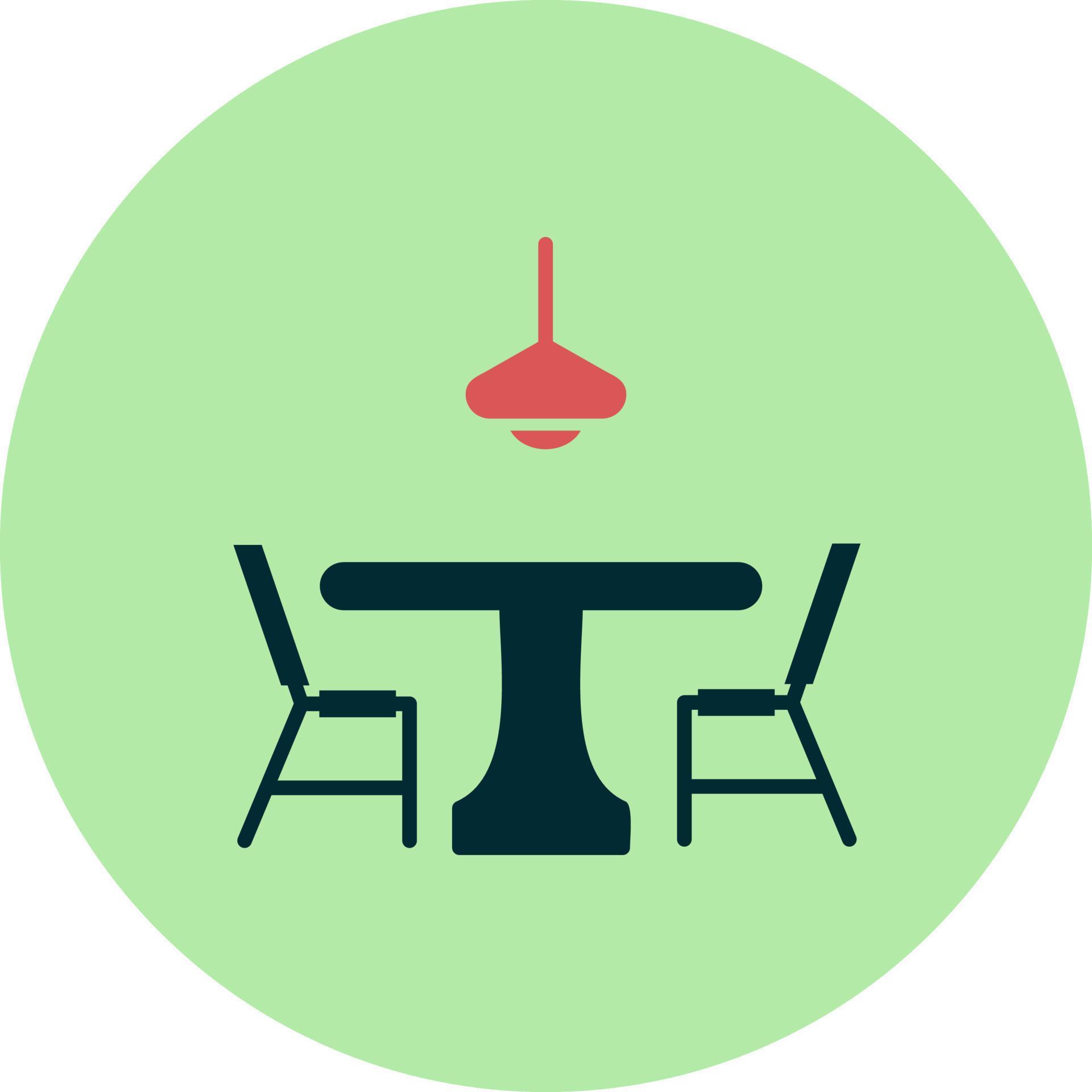 Dining table Vector Icon 19809244 Vector Art at Vecteezy