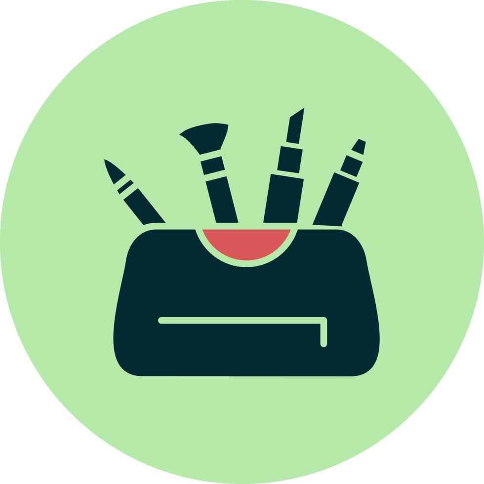 make up bag Vector Icon