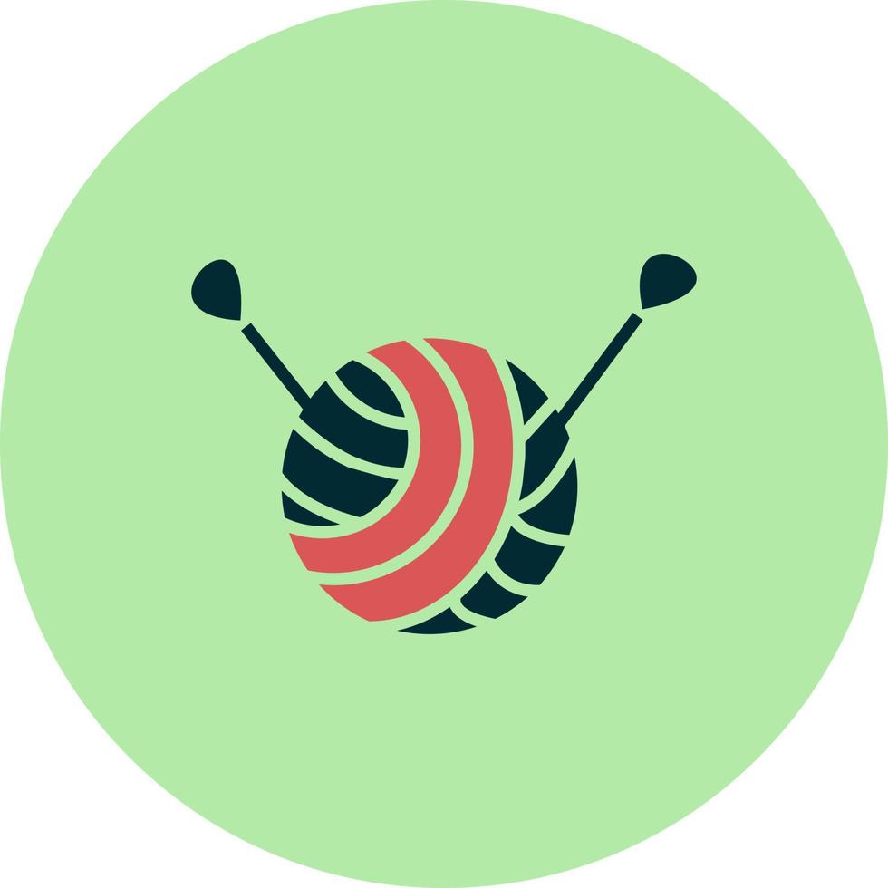 Yarn ball Vector Icon 19809313 Vector Art at Vecteezy