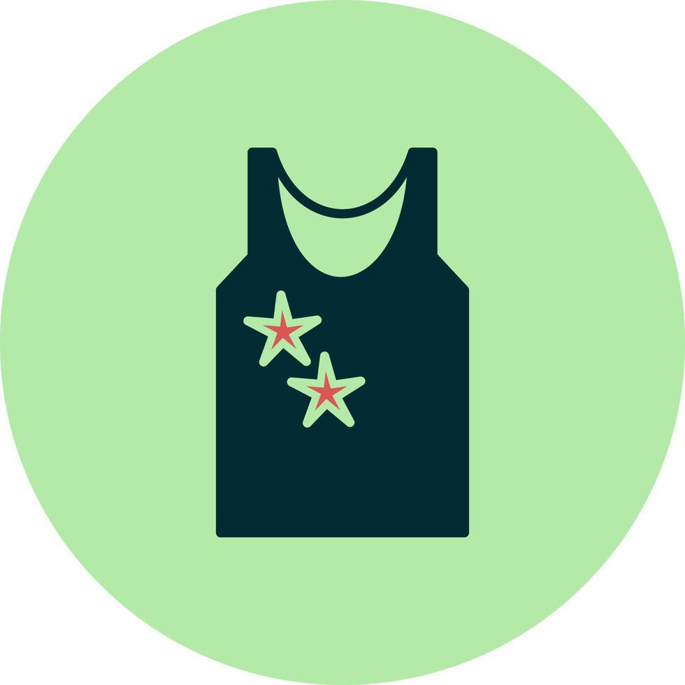 Sleeveless shirt Vector Icon