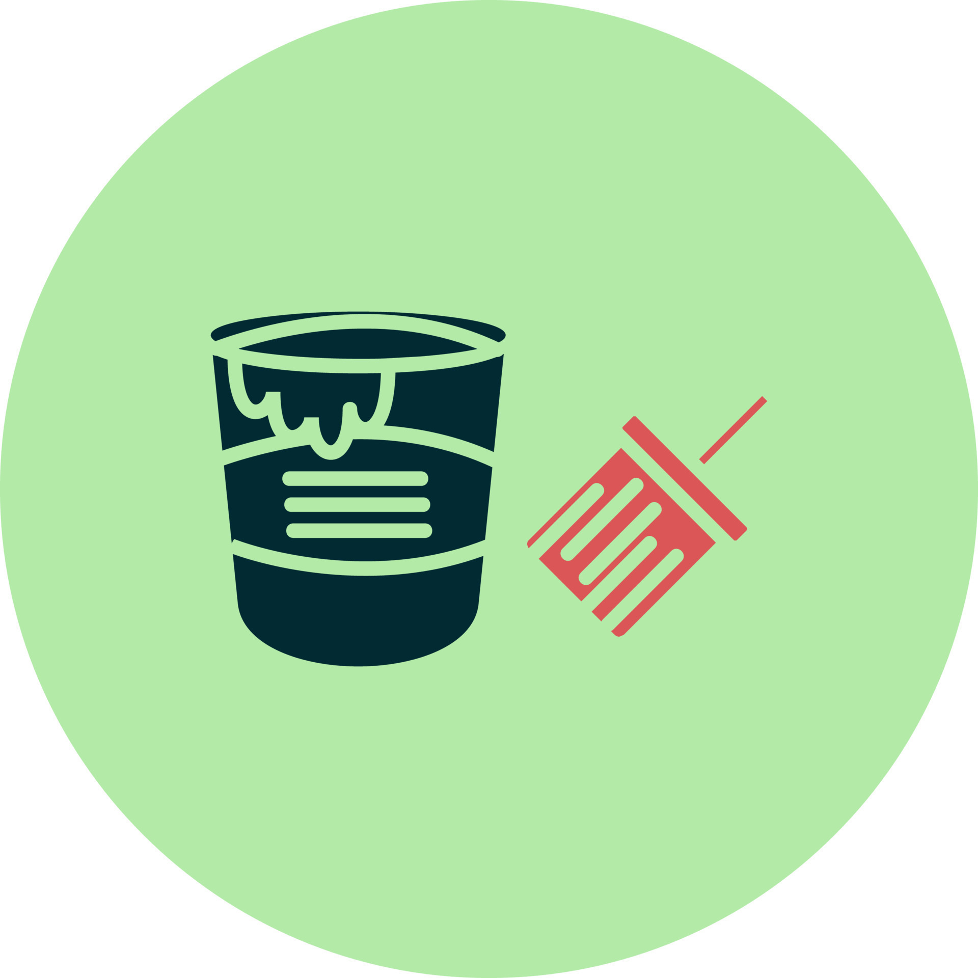 Paint bucket Vector Icon 19809380 Vector Art at Vecteezy