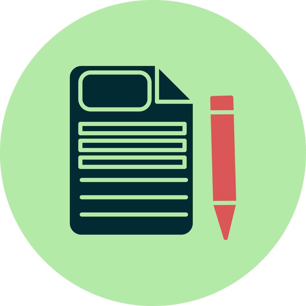 Draft Vector Icon