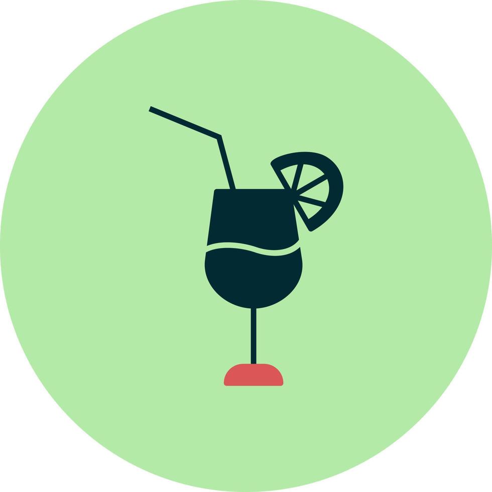 icono de vector de coctel