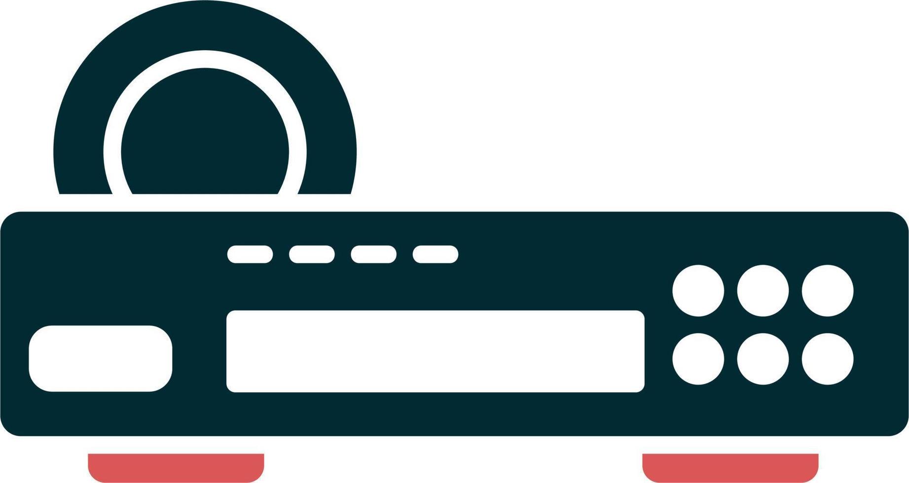 Dvd player Vector Icon