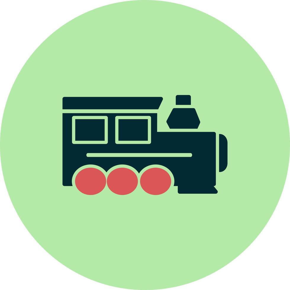 icono de vector de tren