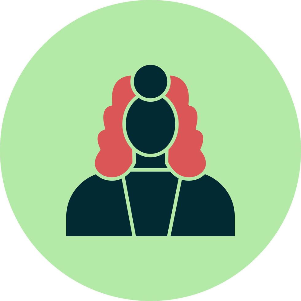 Judge Vector Icon Vector Icon