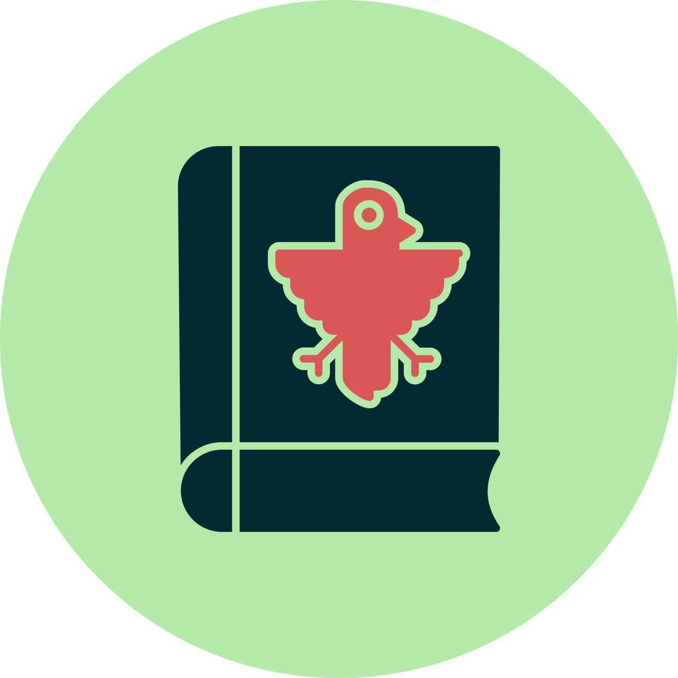 icono de vector de libro de ley