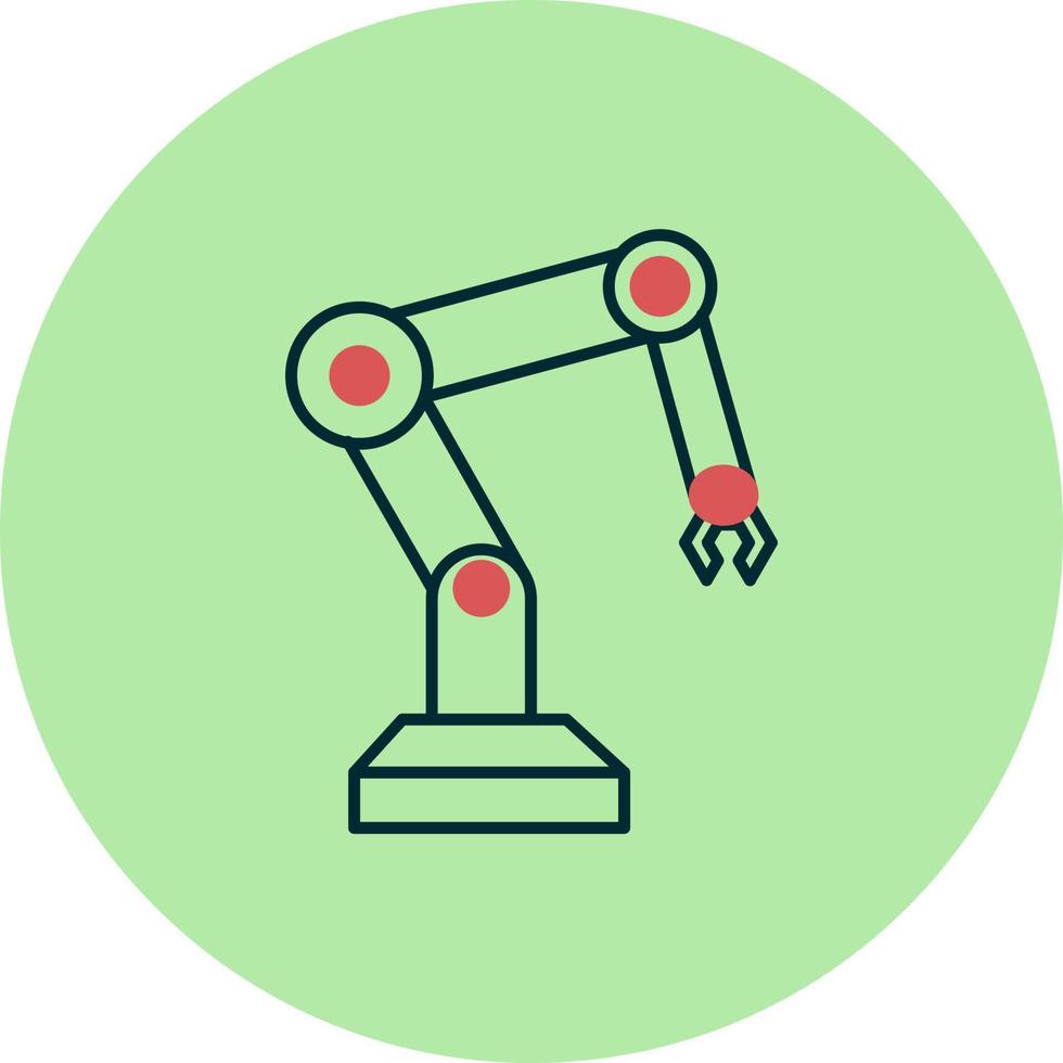 Robot Arm Vector Icon