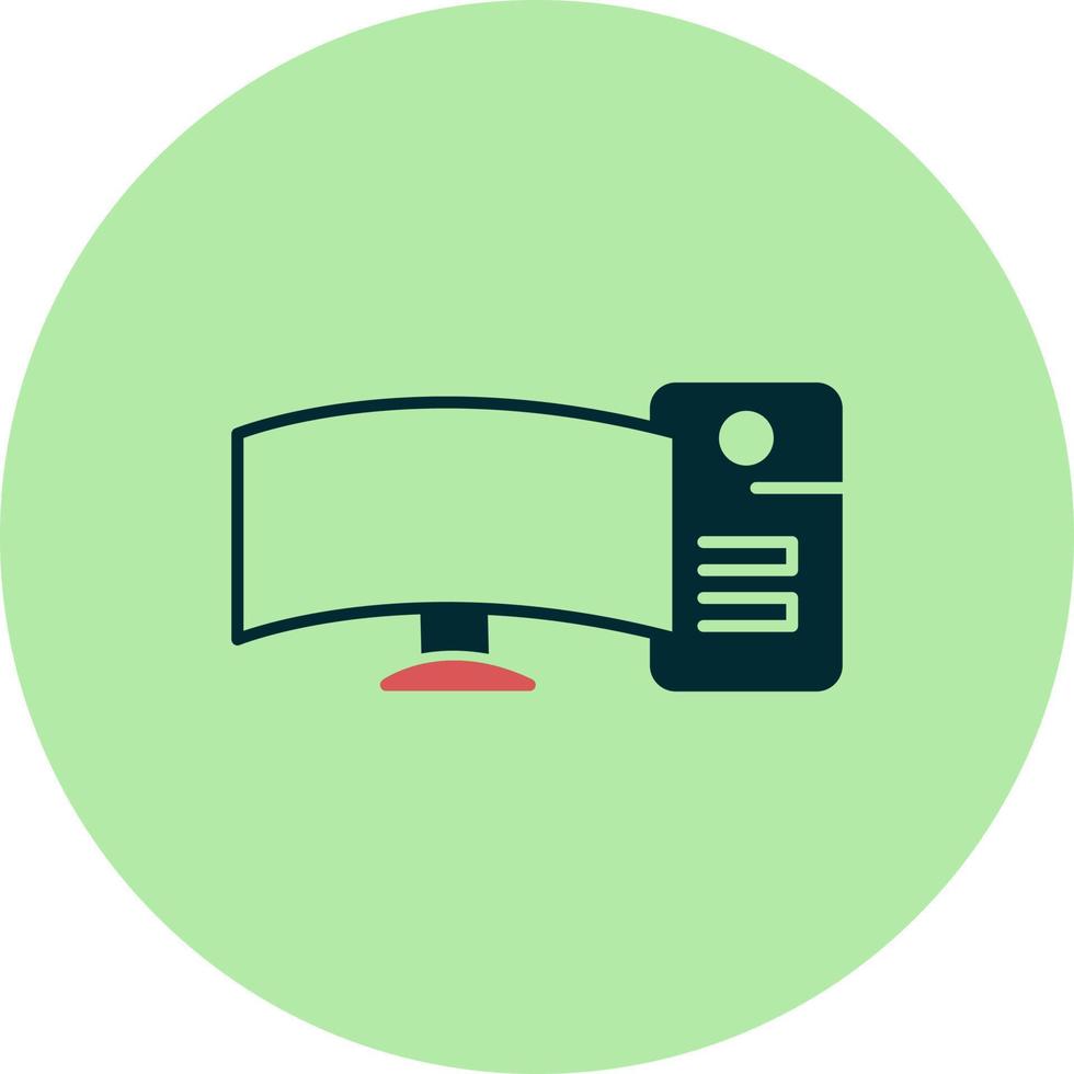 Computer Vector Icon