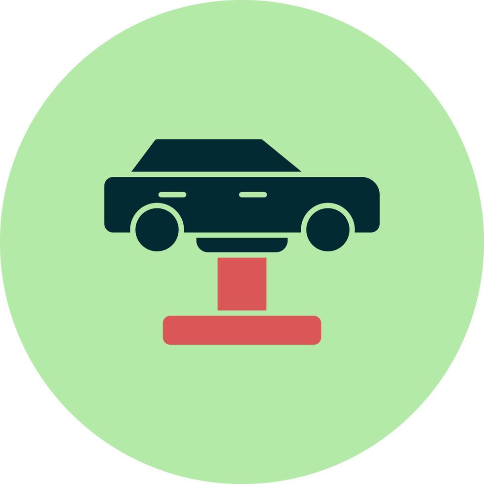 icono de vector de servicio de coche