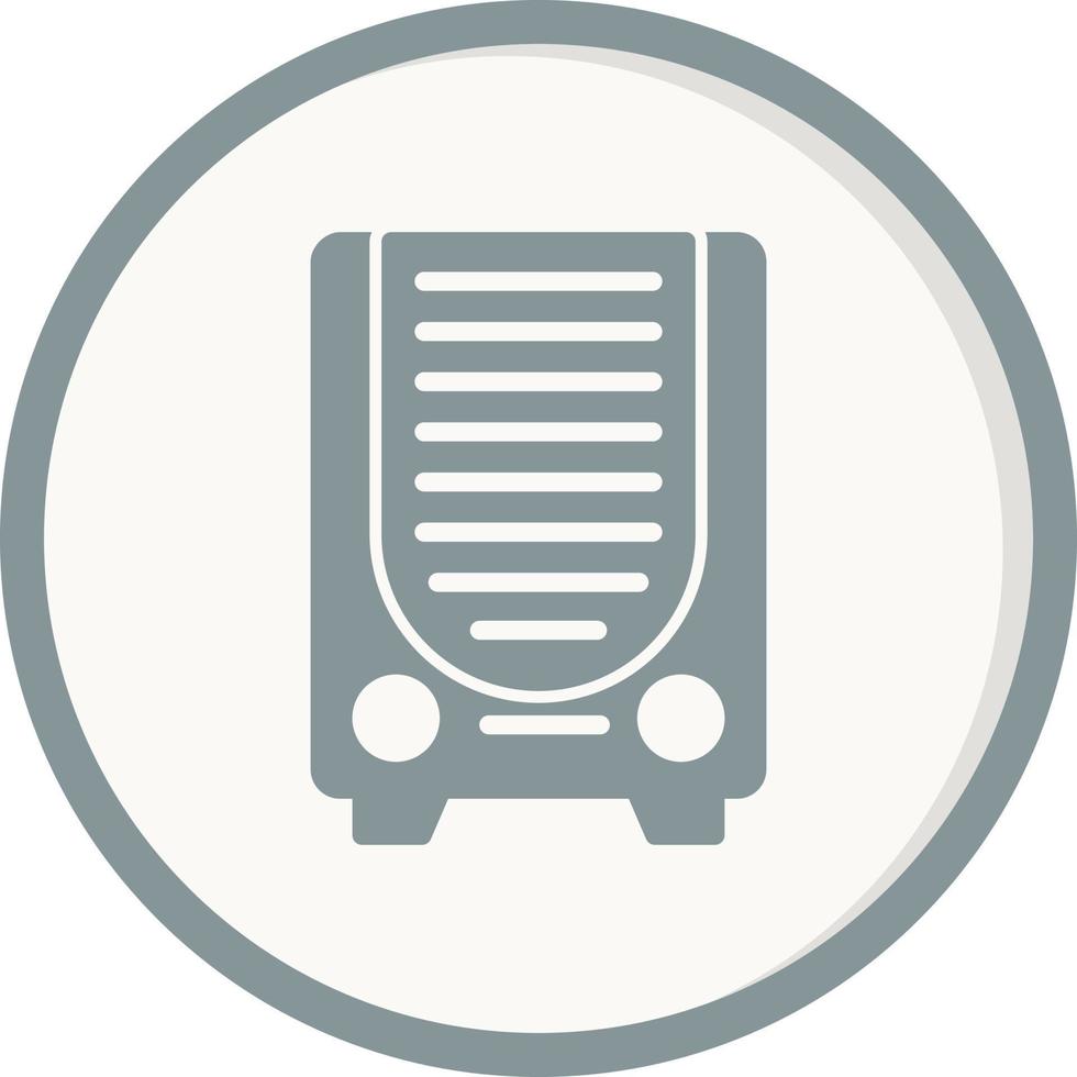 Gas Heater Vector Icon