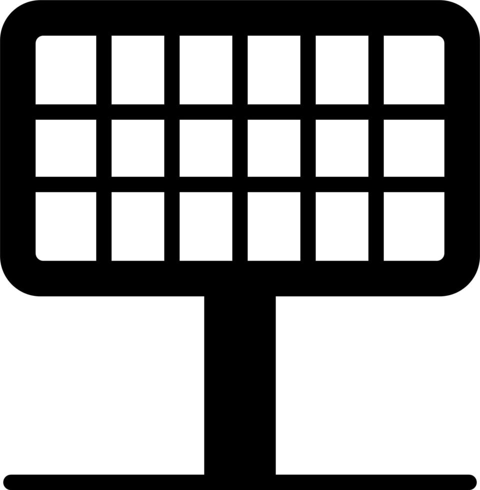 Solar Panel Vector Icon