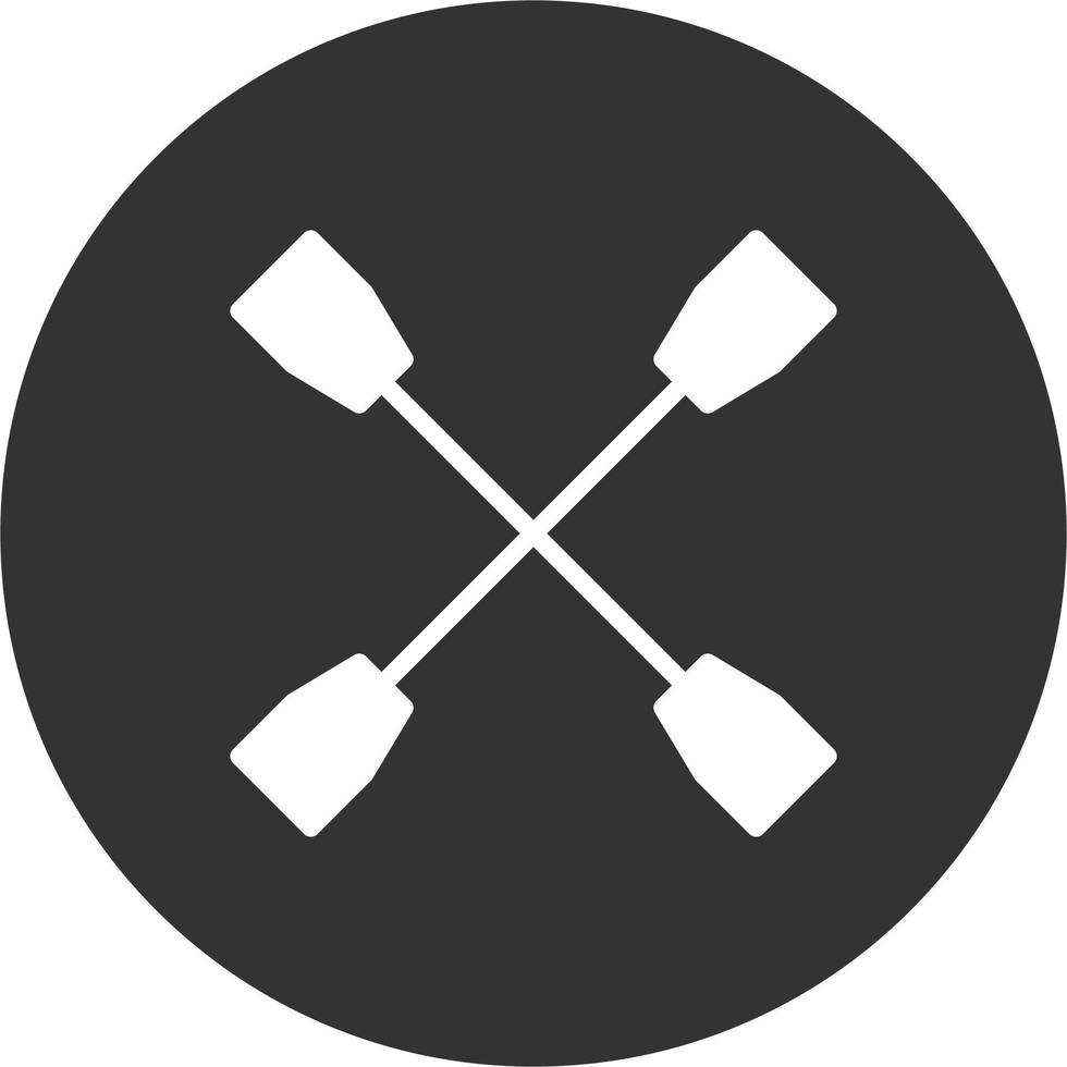 Oars Vector Icon