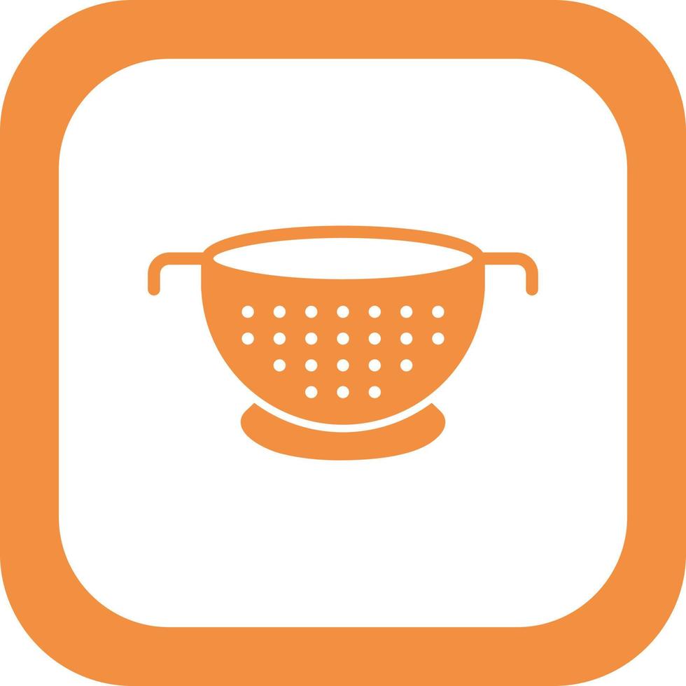 Colander Vector Icon