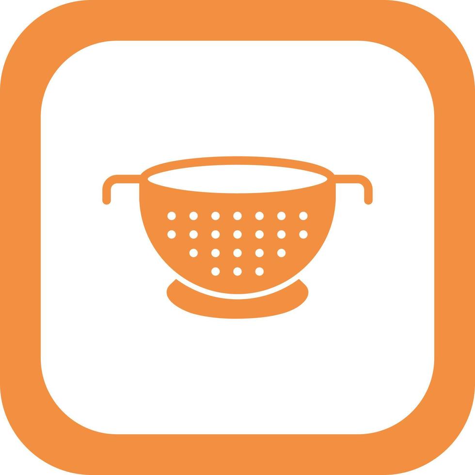 Colander Vector Icon