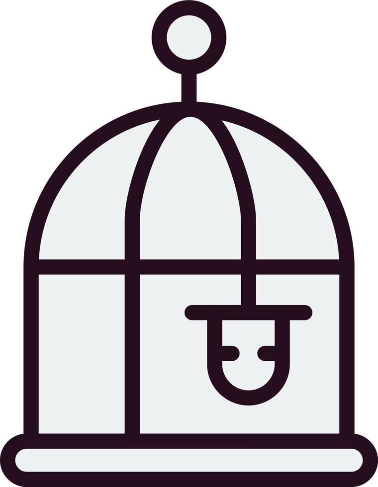Bird Cage Vector Icon