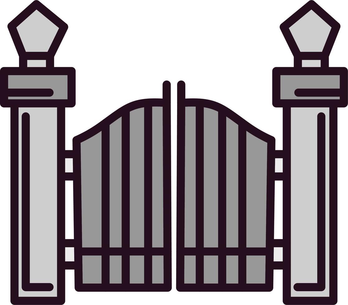 Gate Vector Icon
