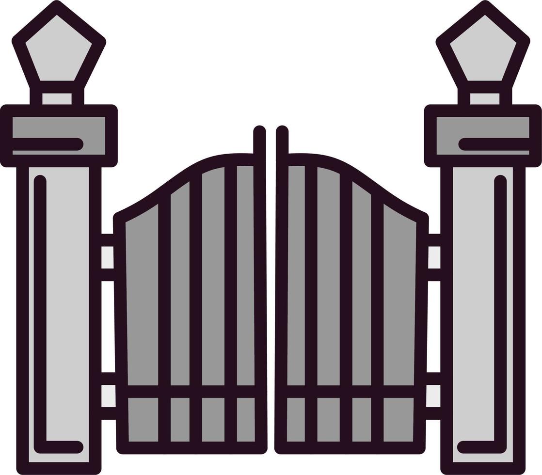 Gate Vector Icon