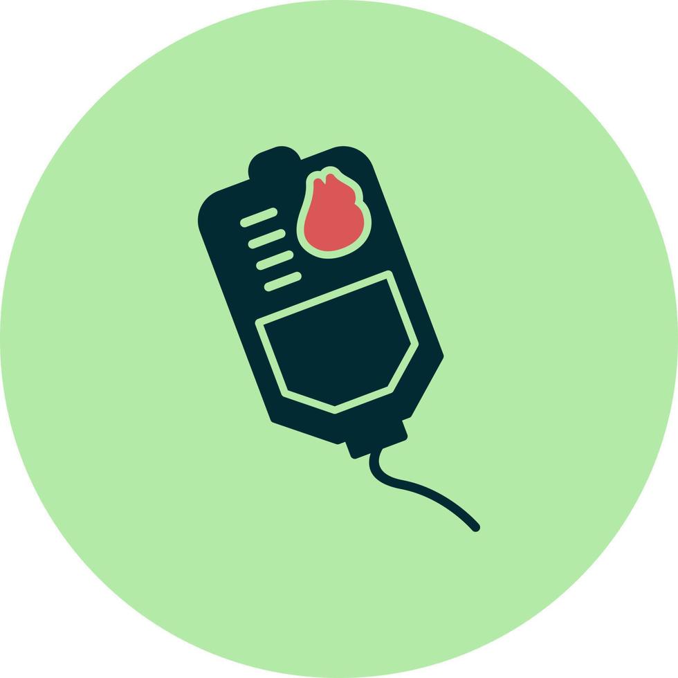 Blood bag Vector Icon