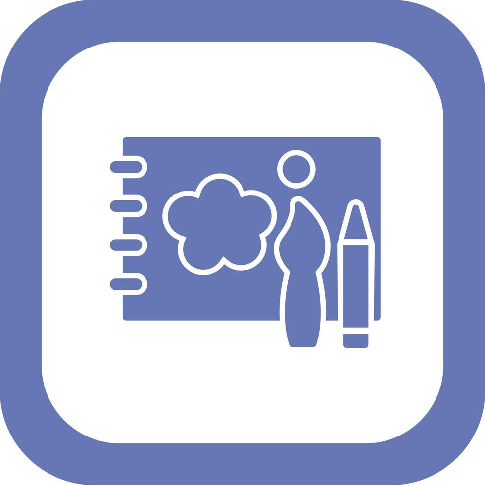 Sketchbook Vector Icon