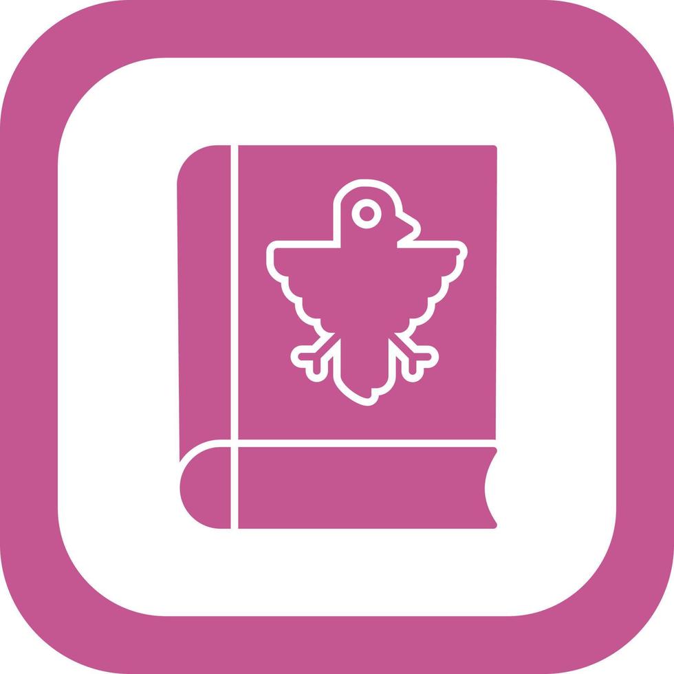 Law book Vector Icon
