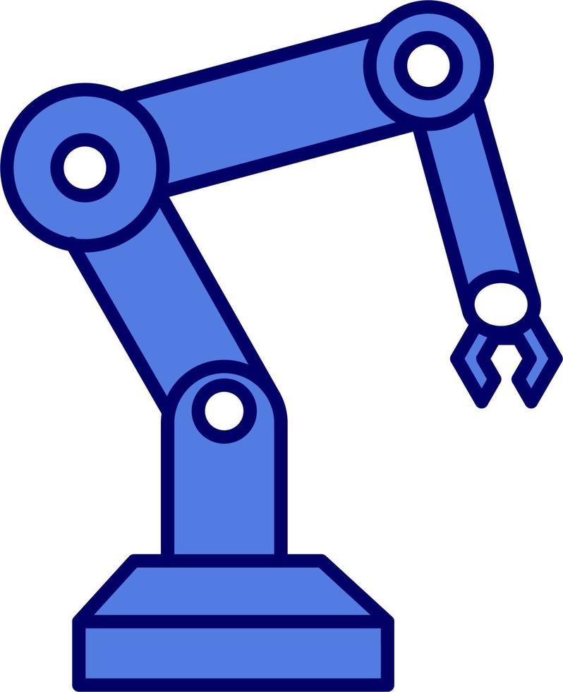 Robot Arm Vector Icon