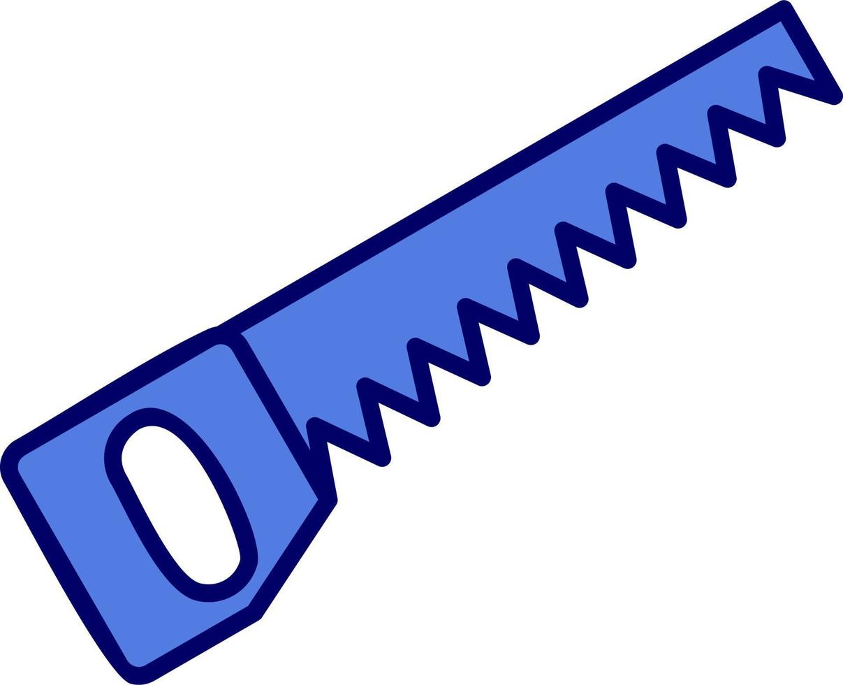 Hand Saw Vector Icon