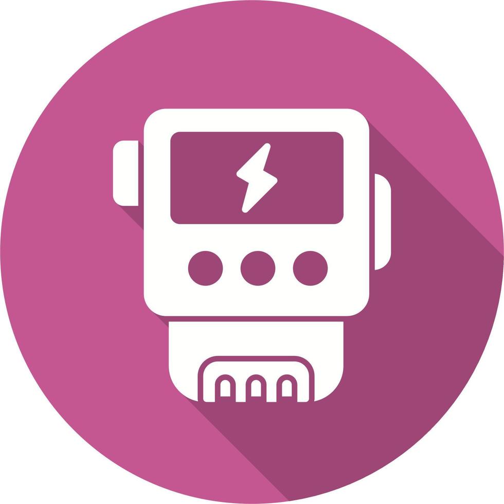 Electric meter Vector Icon