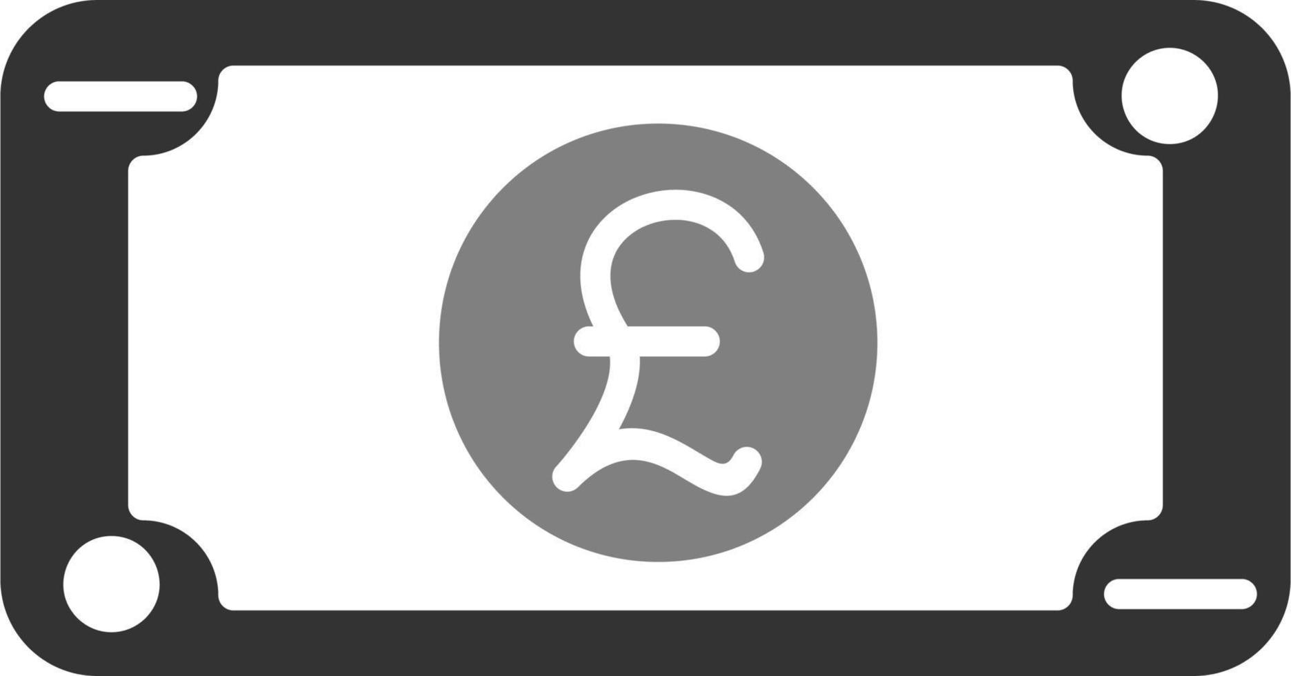 Pound Vector Icon