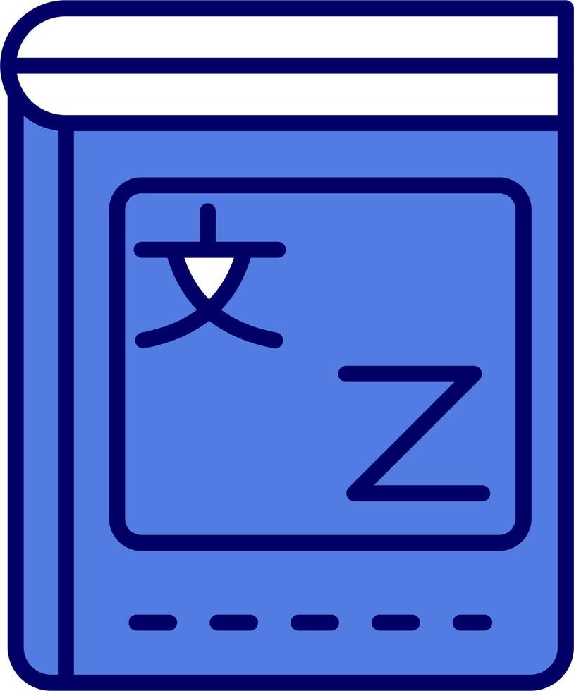 Dictionary Vector Icon