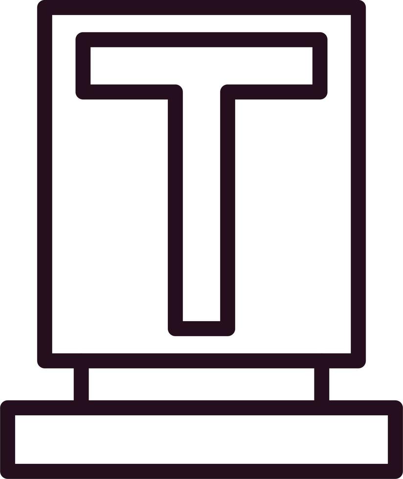 Type  Vector Icon